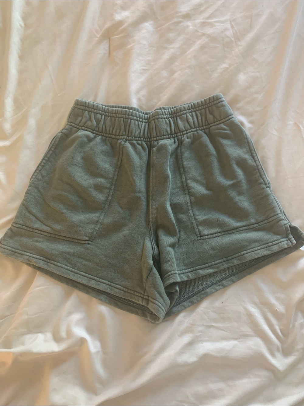 aerie Olive Green Lounge Short